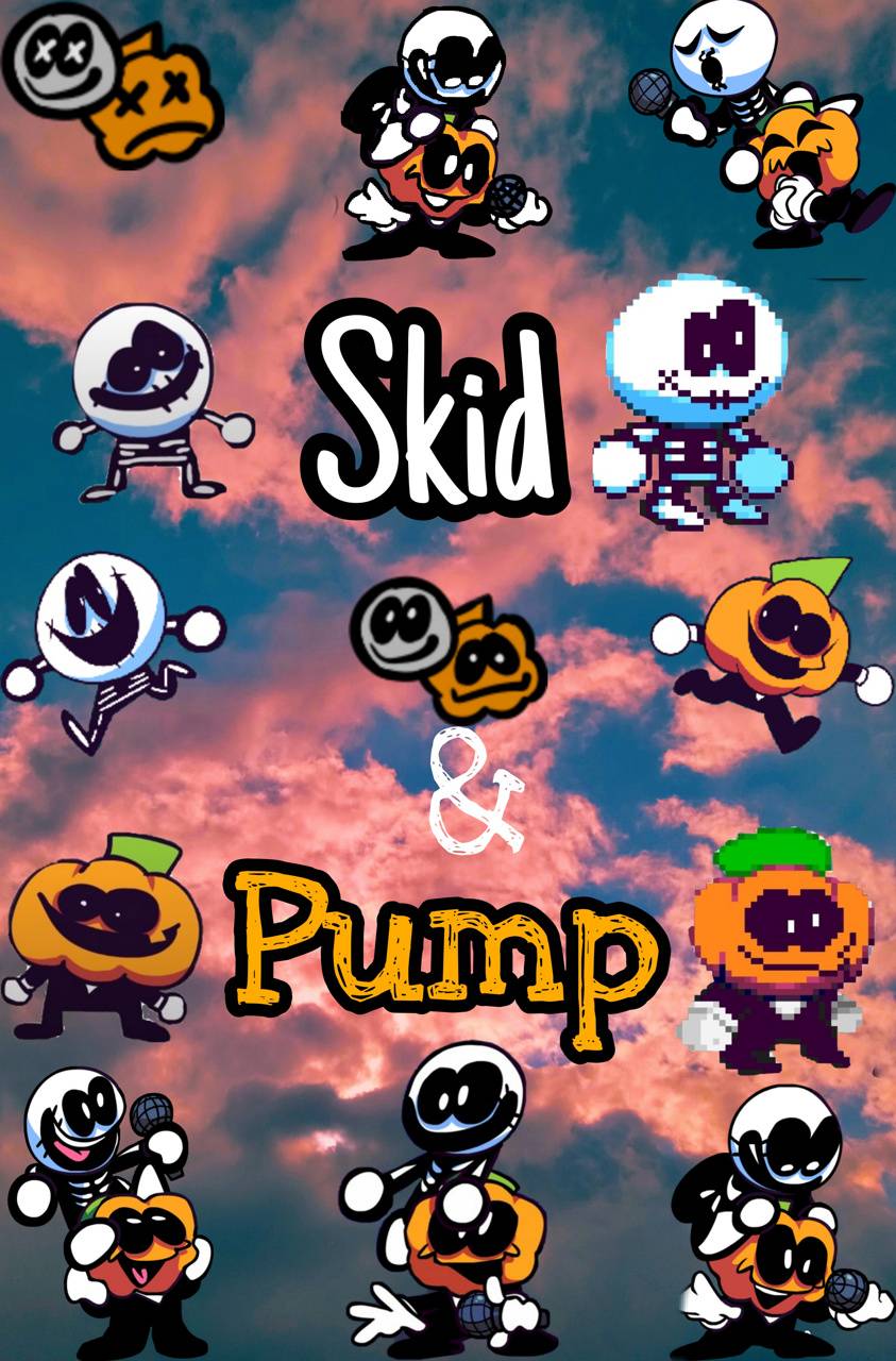 70以上 spooky month skid and pump wallpaper fnf 214069 - Begamidjst