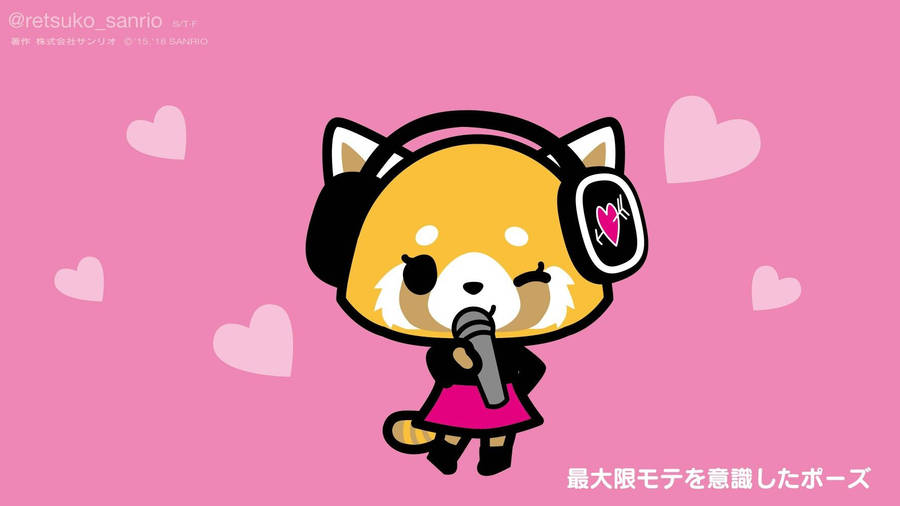 Aggretsuko Wallpaper