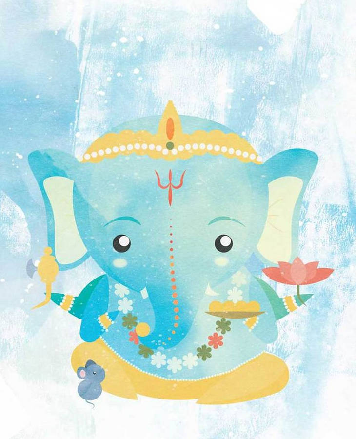 Baby Ganesh Wallpaper