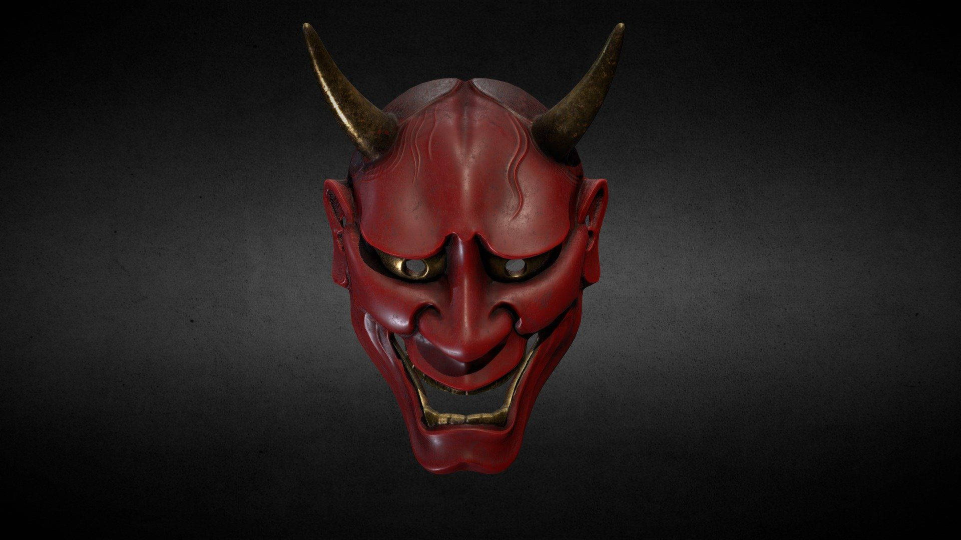 Oni Mask Wallpaper