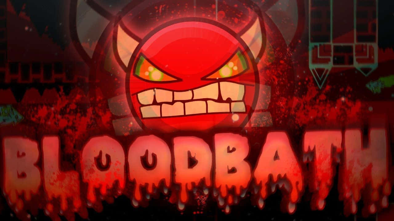 Extreme Demon Bloodbath Geometry Dash Wallpaper