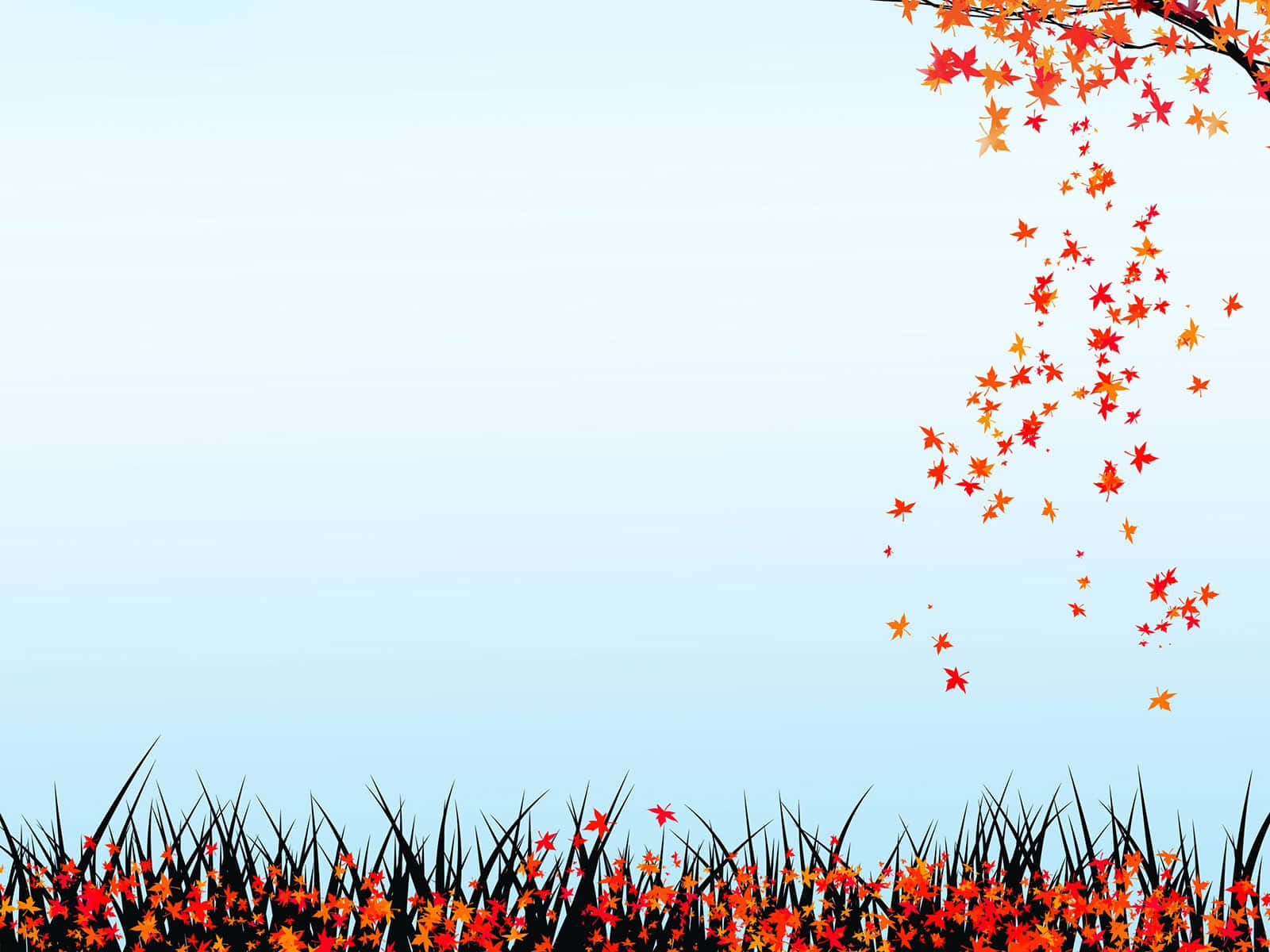 Nature Autumn Season PPT Background