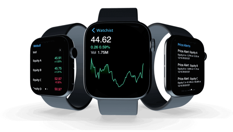 Webull on Apple Watch