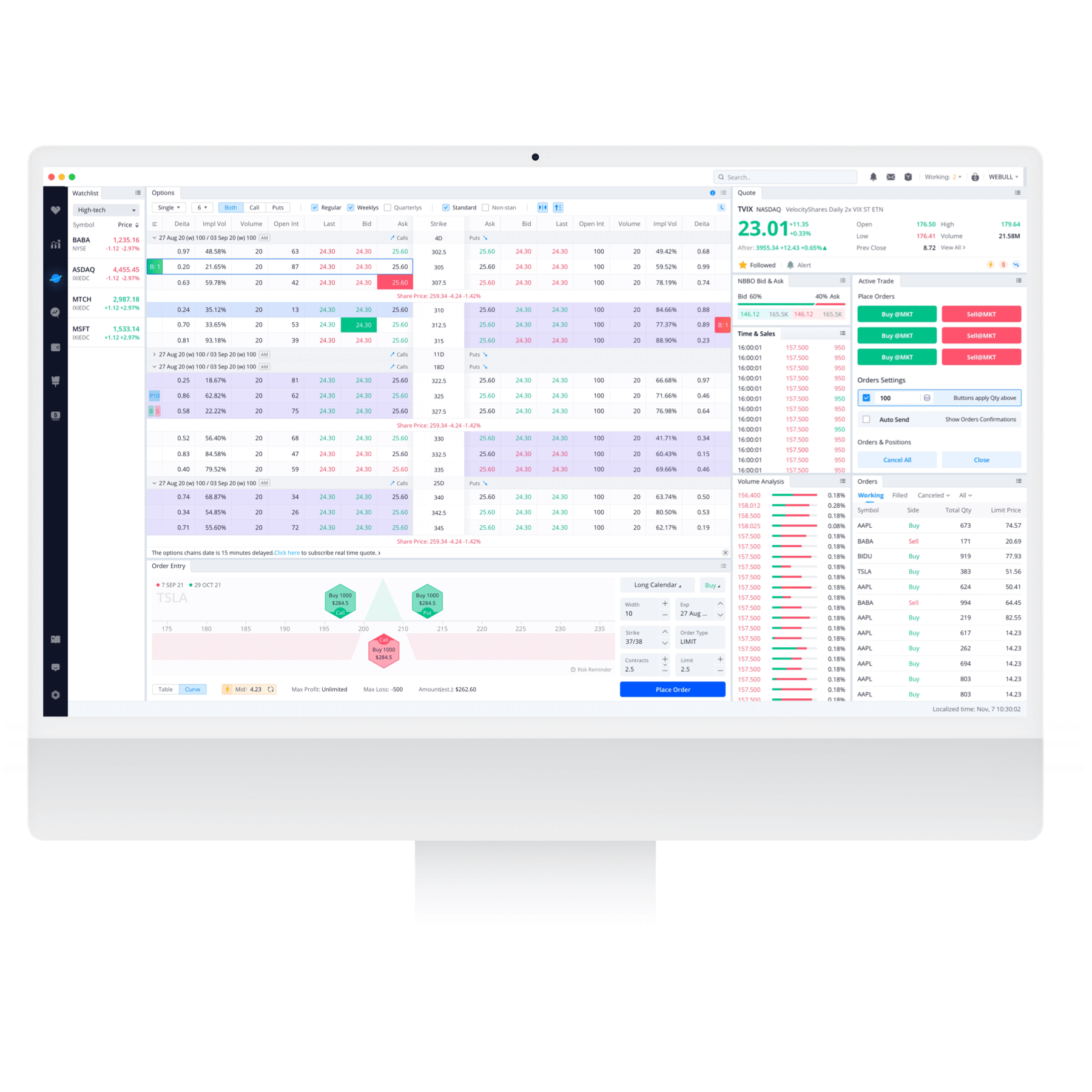 Webull Desktop App