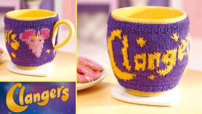 Clangers - Knit a Clangers mug cosy