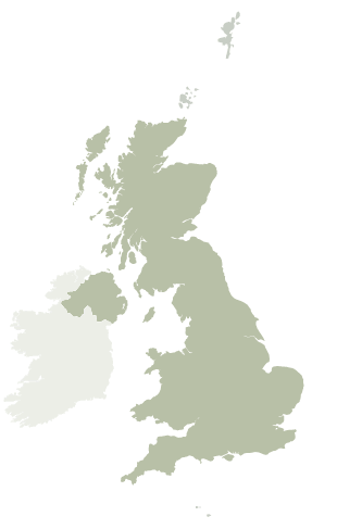 Map of the United Kingdom