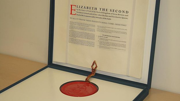 Royal Charter and Agreement