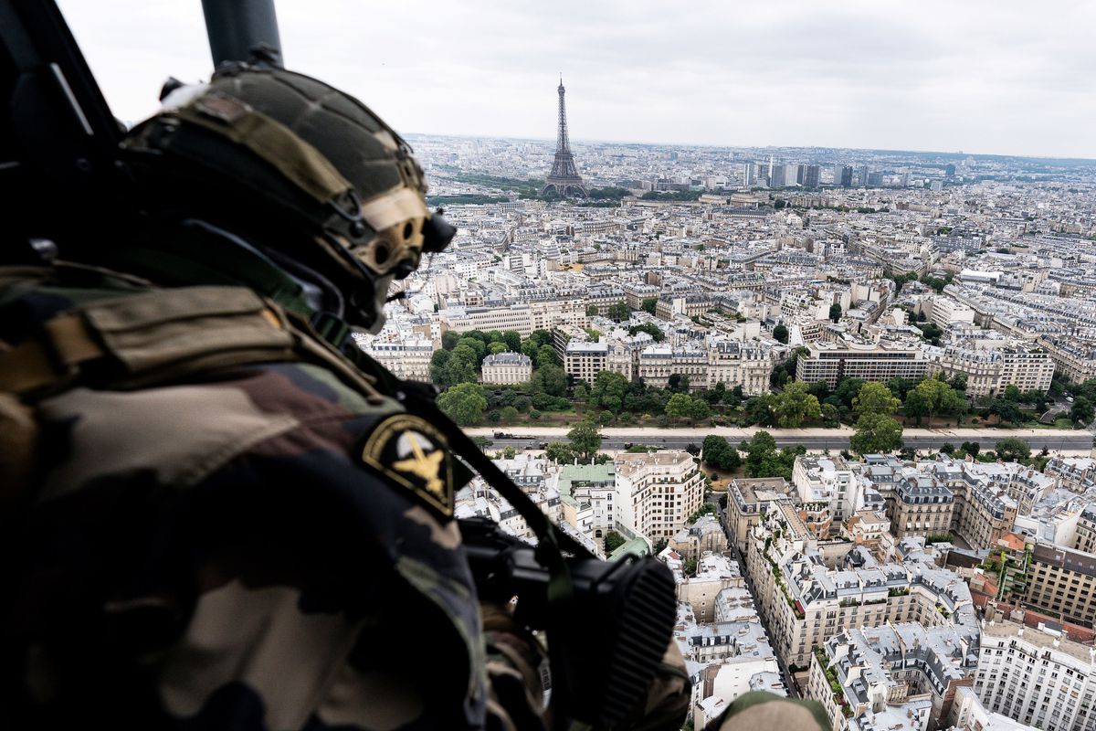 FRANCE-BASTILLE-DAY-AERIAL