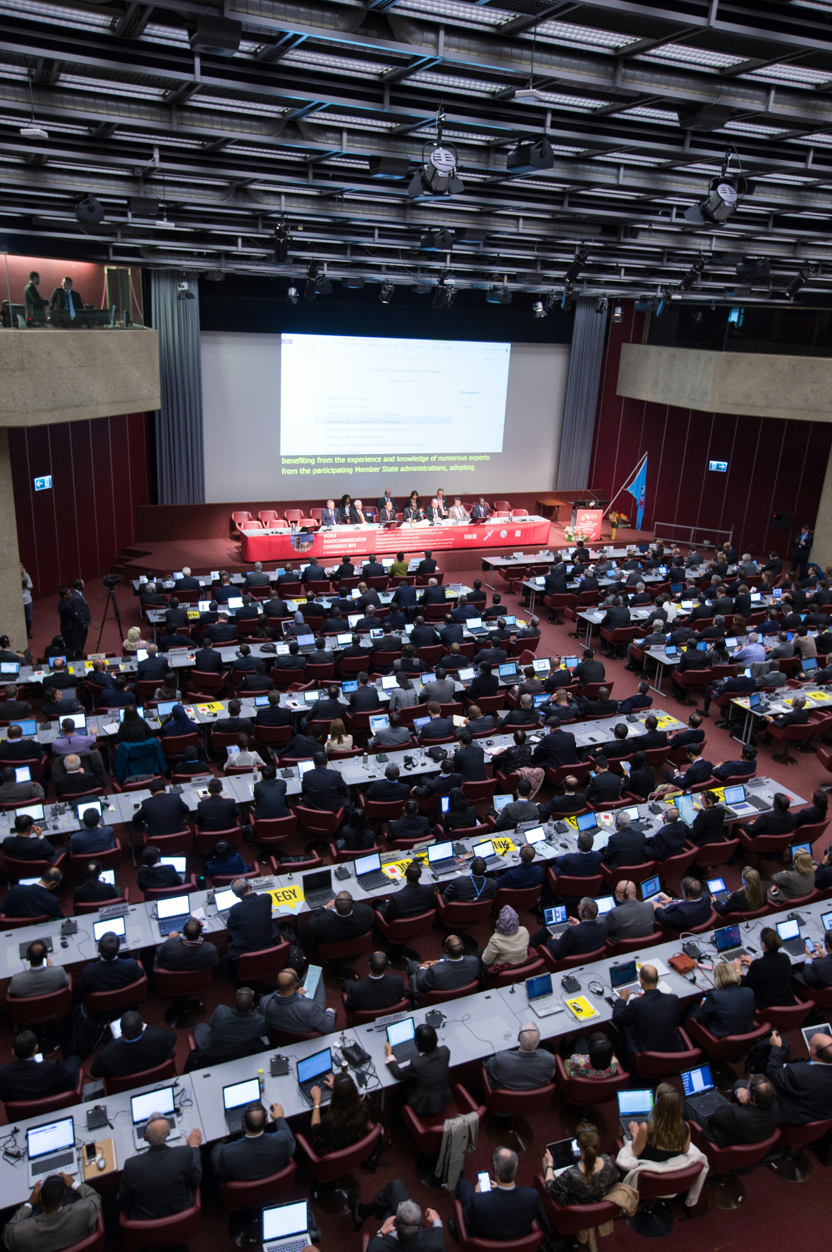 SWITZERLAND-GENEVA-WORLD RADIOCOMMUNICATION CONFERENCE