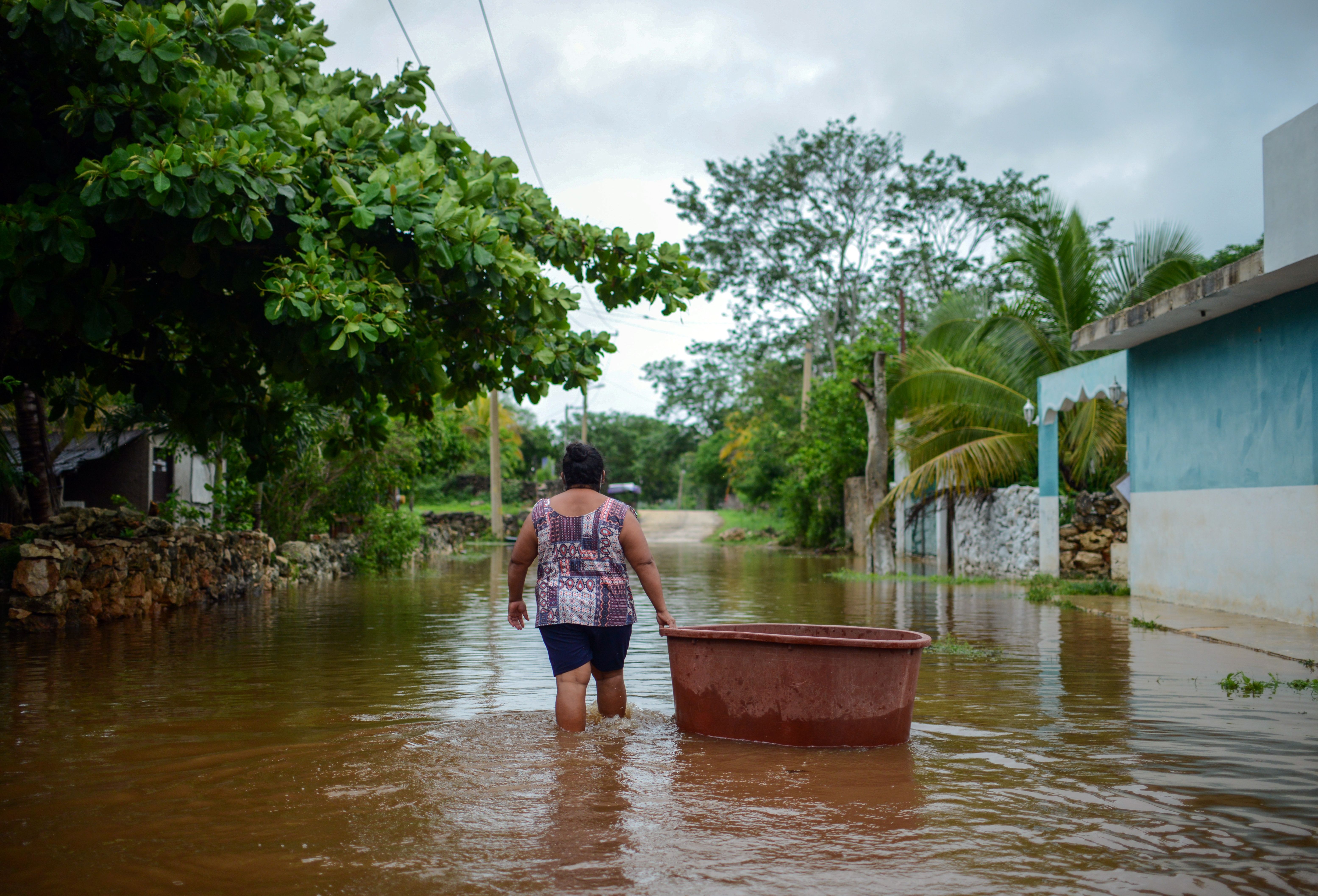 TOPSHOT-MEXICO-TROPICAL STORM-CRISTOBAL