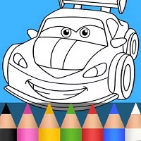 Juego De Colorear Coches