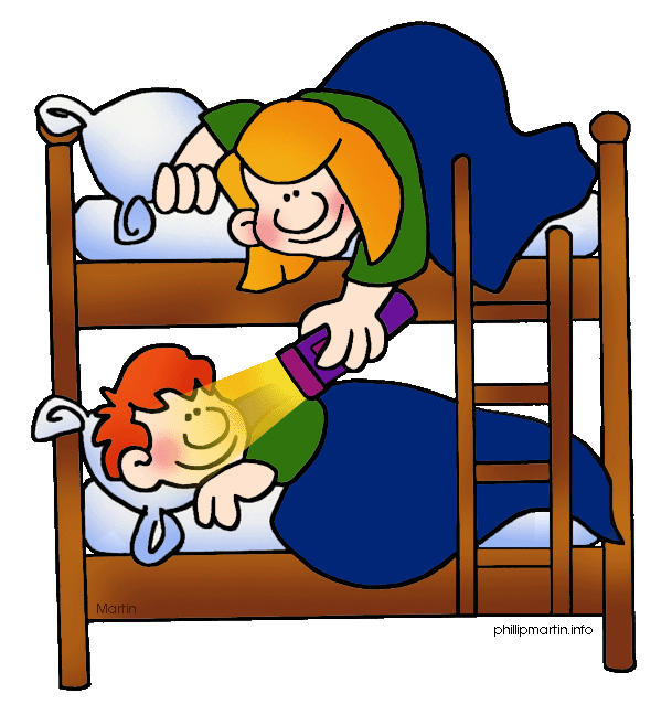 clipart bed child bed