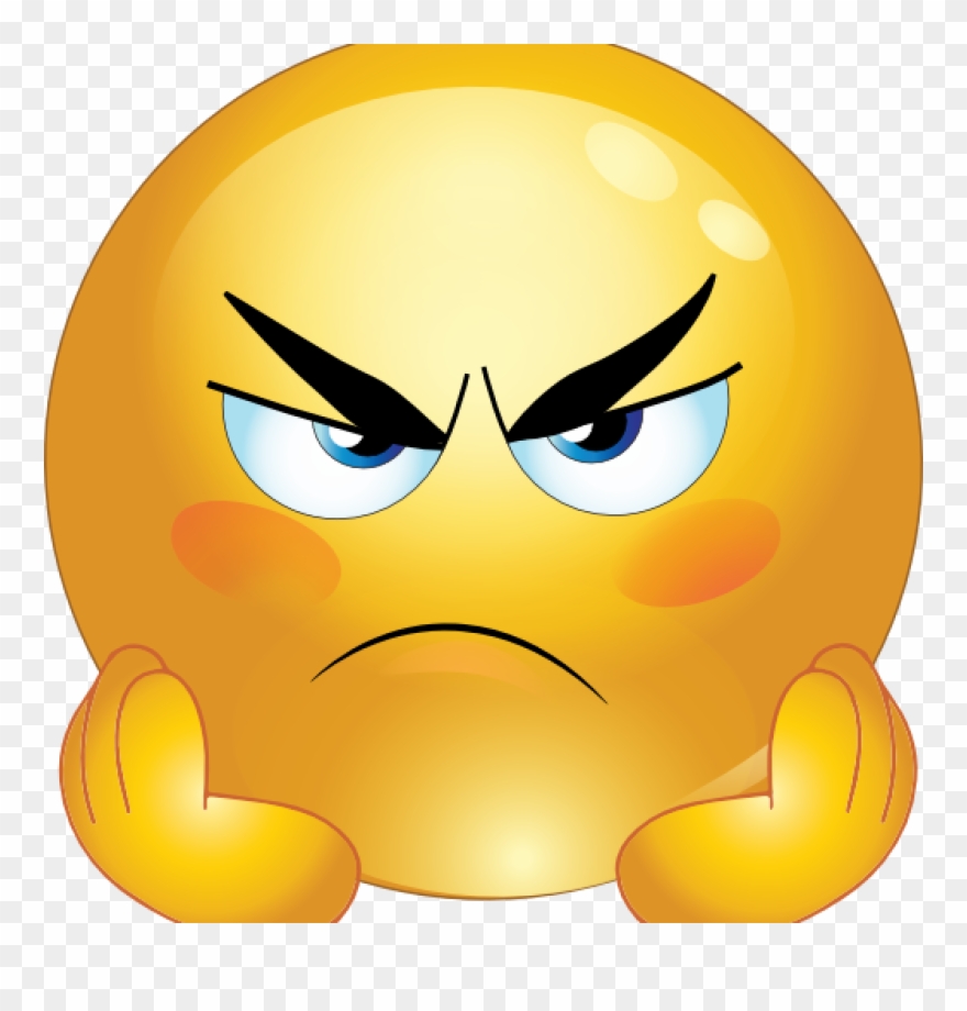 Angry Emoji Smiley Face Clip Art