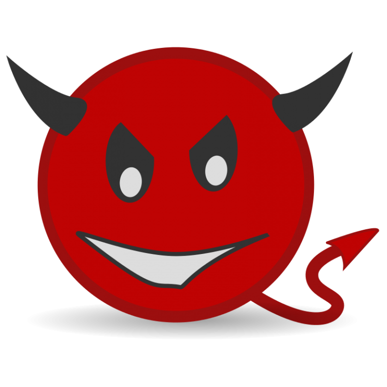 devil clipart baseball