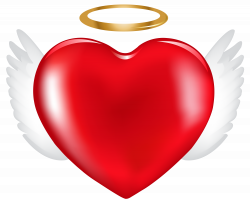 Angel Heart PNG Clip Art Image | Hearty | Pinterest | Angel heart ...