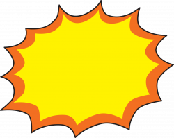 Explosion Clipart Star Shape#3509852