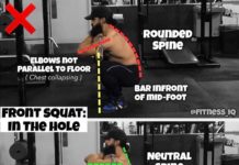 front squat