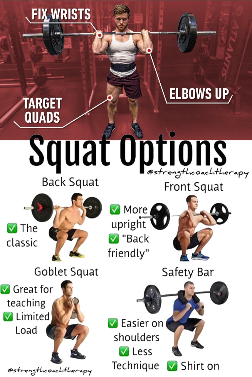 Squat exercises