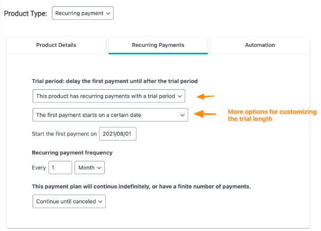 Payments