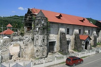 Remains of Loboc church post-2013 earthquake