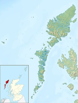 Hirta is located in Outer Hebrides