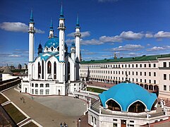 The Kul Sharif Mosque in Kazan