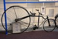 Early safety bicycle (c. 1879) in the Coventry Transport Museum