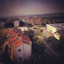 Panorama of inner Sremčica