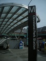 Cleveland Park Metro Sign and Entryway