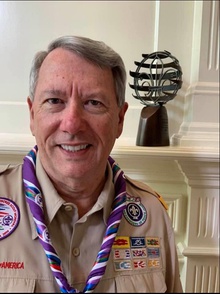 Headshot of man in Scouting Uniform