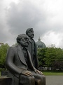 Statues of Marx and Engels, Marx-Engels-Forum