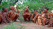 Hunter-gatherer family of southern Africa