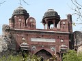 South Gate, as seen from adjacent Delhi Zoo