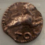 Silver coins of the Sequani Gauls, 5–1st century BC.