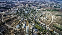 Aerial view of Nahalal