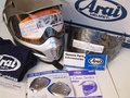 Arai XD helmet kit