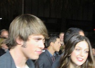 Jacob Artist y Becca Tobin (arriba) y Blake Jenner y Melissa Benoist (abajo), fueron la segunda generación del Club Glee en el programa.