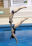 Swimming as an exercise tones muscles and builds strength.[131]