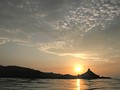 Sunrise at Pyramid Point, San Clemente Island