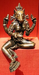 Hindu artworks and artifacts from different periods.