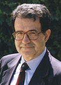 Romano Prodi, Prime Minister from 1996 to 1998 and from 2006 to 2008, and long-time leader of the centre-left coalition