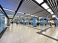 Paid area of the Kwun Tong line side concourse (2021)