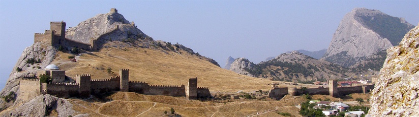  Panorama of Soldaia Castle near Sudak