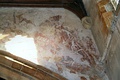 The medieval doom picture in All Saints' Church