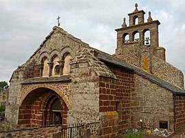 The church in Vergezac