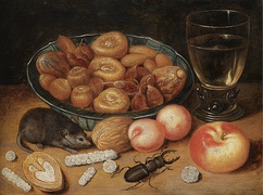 Still Life with Dates and Cherries