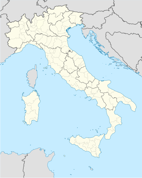 1985–86 Serie A is located in Italy