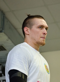 Current WBA, WBC, WBO and The Ring champion Oleksandr Usyk