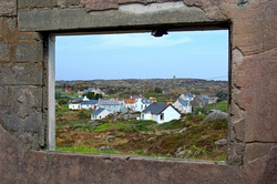 A view of Cionn Caslach village