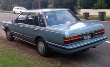 Toyota Crown Standard sedan with round headlights